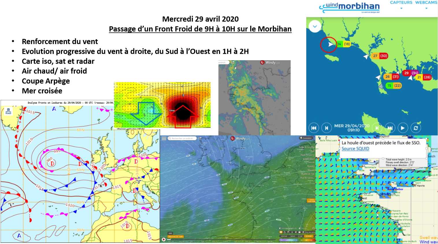 Mercredi 29 avril- Front froid- Cliquez ici